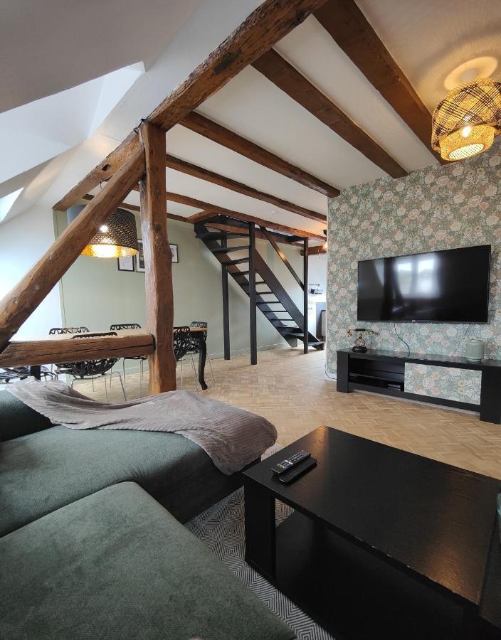 Appartement Le Baroque En Duplex Mulhouse Esterno foto