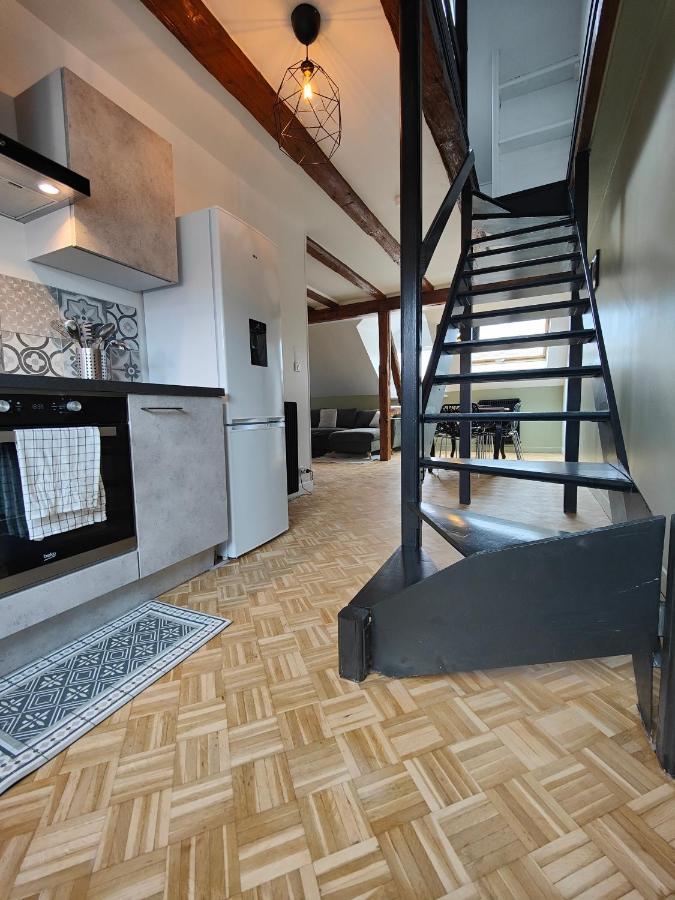 Appartement Le Baroque En Duplex Mulhouse Esterno foto